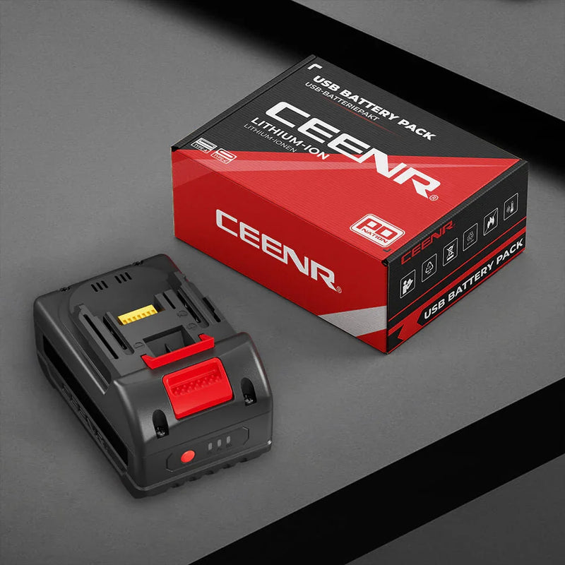 Ceenr 5.0Ah Battery For Makita 18V 4 Pack | Replacement Model BL1860B - Triple-Batteries