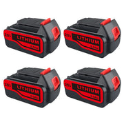 4 Pack For Black and Decker LB2X4020 20V 6.0Ah Battery | LBXR20-OPE LBXR20 LBX20 Lithium Battery | clearance - Triple-Batteries