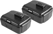 For Ryobi 12V 4000mAh Battery 2 Pack Compatible with RYOBI CB120L CB121L BPL-1220 130503001 130503005 - Triple-Batteries