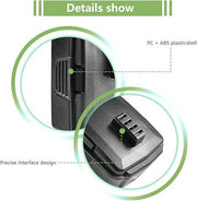 For Ryobi 12V 4000mAh Battery 2 Pack Compatible with RYOBI CB120L CB121L BPL-1220 130503001 130503005 - Triple-Batteries