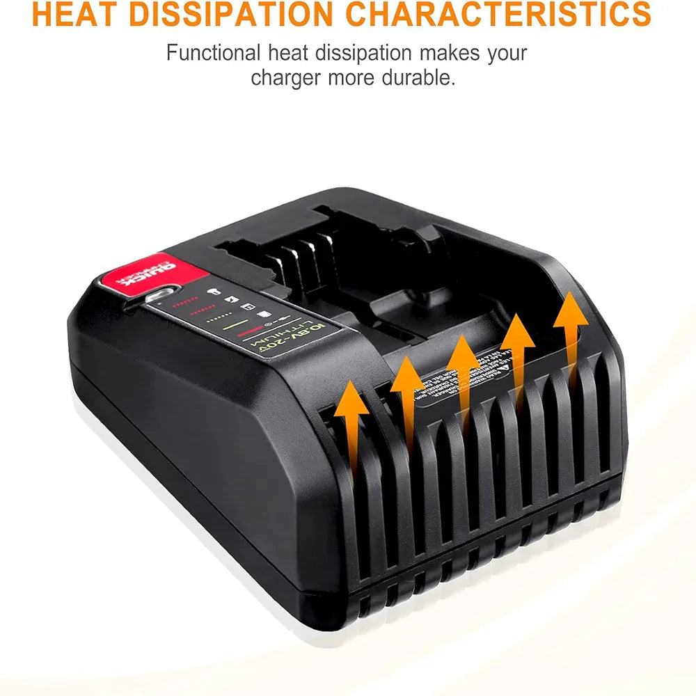 Porter Cable 20 Volt Battery Charger 20V Fast Charger For Porter