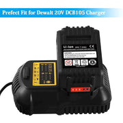 8 Pack For DeWalt 7.0Ah Battery | 20V Max Li-ion Battery DCB200 DCB206 DCB201 DCB203 DCB180 - Triple-Batteries