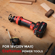 Ceenr 6.0Ah Battery For Craftsman 18V(20V Max) 2 Pack | Replacement Model V20, with LG Battery Cell (INR18650HG2) - Triple-Batteries