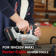 Ceenr 6.0Ah Battery For Porter Cable 18V(20V Max) | Replacement Model PCC685, with LG Battery Cell (INR18650HG2) - Triple-Batteries