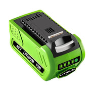 For GreenWorks 40V 7.0Ah Battery Replacement | Lithium Battery 29472 29462 Battery For GreenWorks 40V G-MAX Power Tools - Triple-Batteries