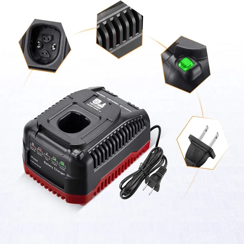 For C3 19.2V Craftsman Battery Charger | Lithium-ion & Ni-Cd Charger - Triple-Batteries