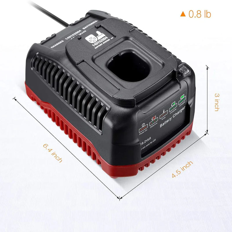 For C3 19.2V Craftsman Battery Charger | Lithium-ion & Ni-Cd Charger - Triple-Batteries