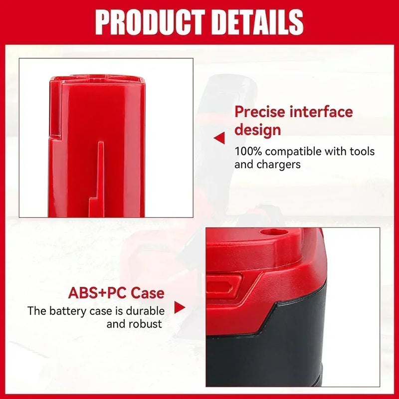 For Craftsman 19.2V XCP 5.5Ah Battery Replacement | Lithium-ion C3 Diehard Battery 11375 PP2025 PP203 6 Pack - Triple-Batteries