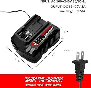 For Craftsman V20 20V Li-ion Battery Charger CMCB104 CMCB102 - Triple-Batteries