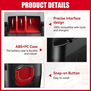 For Black and Decker 18V Firestorm Battery Replacement | 4.0Ah Ni-Mh HPB18 Battery 4 Pack - Triple-Batteries