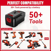 For Black and Decker 18V Firestorm Battery Replacement | 4.0Ah Ni-Mh HPB18 Battery 4 Pack - Triple-Batteries