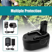 10 Pack For Worx WA3127 18V Battery Replacement | WG150 WG250 WG541 4.8Ah Ni-Mh battery - Triple-Batteries