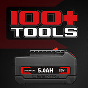 Ceenr 5.0Ah Battery For Bosch 18V | Replacement Model BAT610G - Triple-Batteries