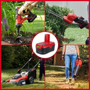 For Craftsman 19.2V XCP 5.5Ah Battery Replacement | Lithium-ion C3 Diehard Battery 11375 PP2025 PP203 6 Pack - Triple-Batteries