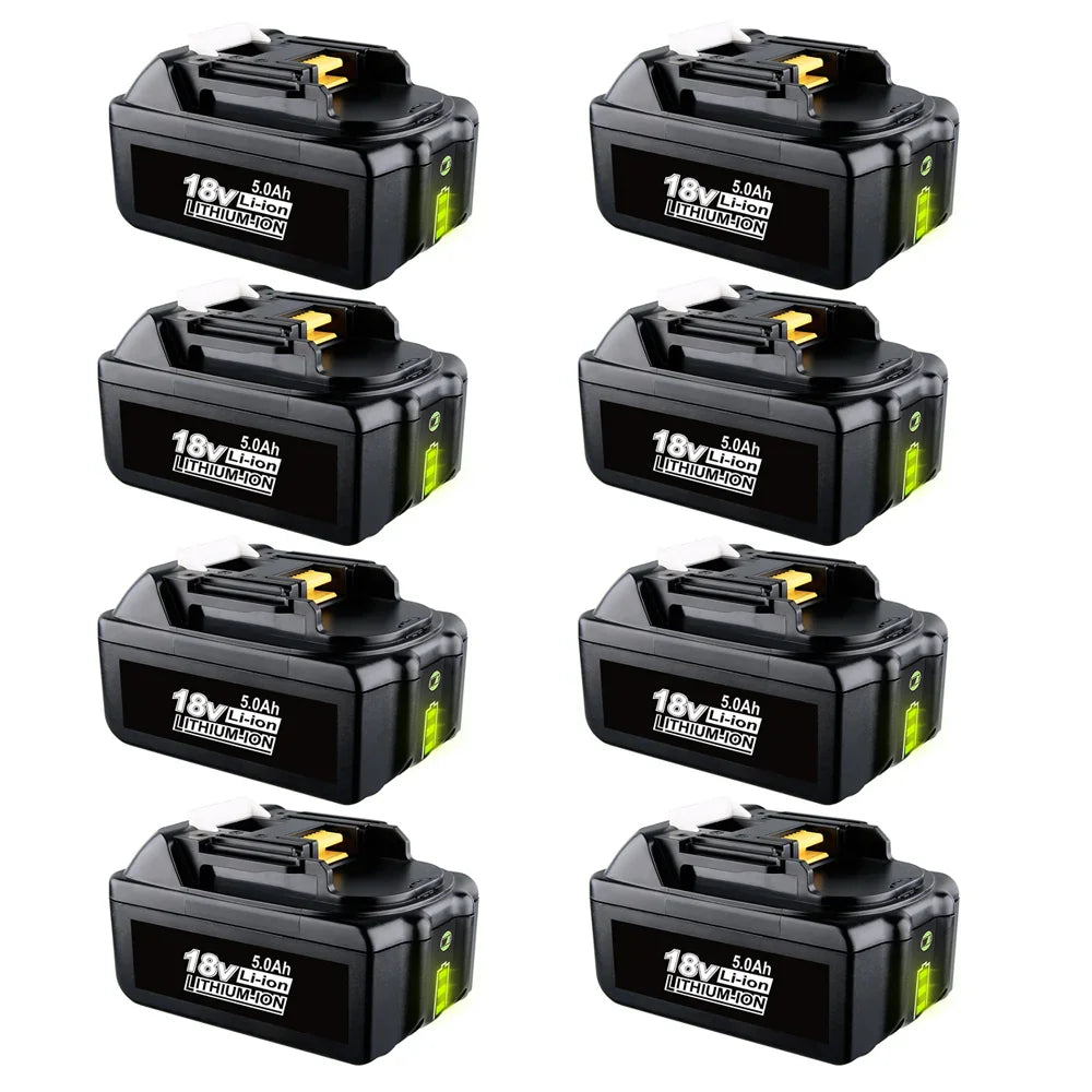 Accu voor Makita gereedschap BL1830G/BL1840G/BL1850G 18v 3000mAh/4000mAh/5000mAh 3,0Ah/4,0Ah/5,0Ah Li-Ion Replacement – Accu -Machine.nl