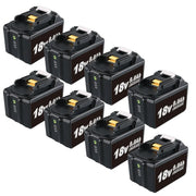 8 Pack BL1890B 18V 9.0Ah Replacement Battery Compatible With Makita | BL1860 BL1850 BL1840 BL1890 LXT Li-ion Battery - Triple-Batteries