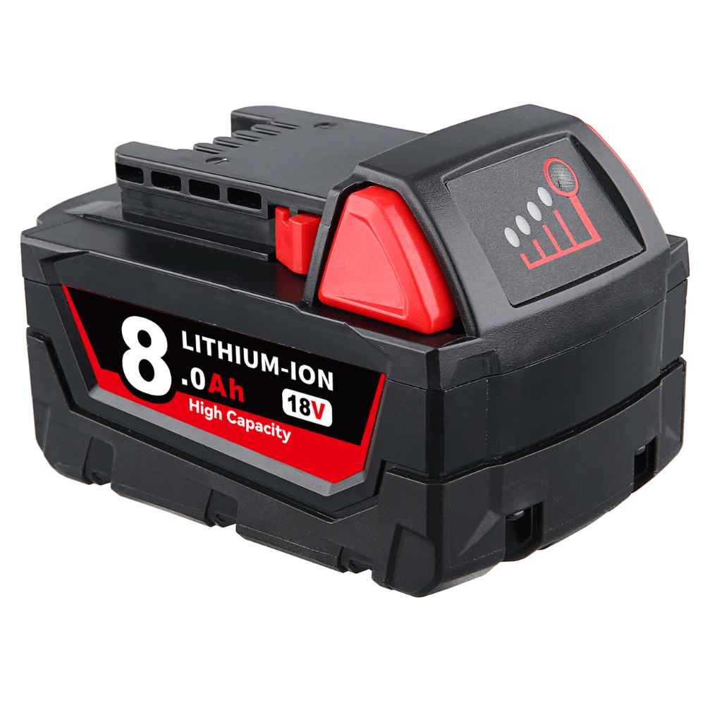 For Milwaukee 18V XC Battery Replacement | 8.0Ah Li-Ion Battery