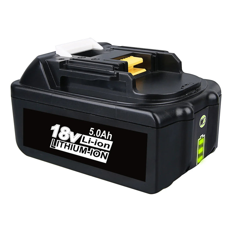 For Makita 18V Battery Replacement | BL1850B 5.0Ah Li-ion Battery With LED Indicator I BL1840 BL1850 BL1830 - Triple-Batteries