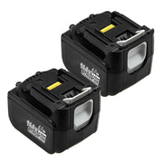 6.0Ah For Makita 14.4V Battery Replacement | BL1460B BL1440B BL1430B Li-ion Battery With LED 2 Pack | clearance - Triple-Batteries