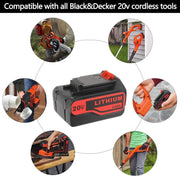 For Black and Decker 20V LB20 LBX20 LBXR20 Battery Replacement | 4.0Ah Lithium-Ion Battery 4 Pack | clearance | clearance - Triple-Batteries