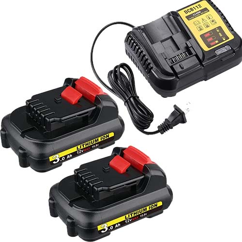 For Dewalt 12V 3.0Ah Battery |  DCB120 DCB123 DCB124 Li-ion Replacement  Battery