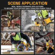 For Dewalt DCB609 20V/60V MAX FLEXVOLT Li-Ion 12.0Ah Battery DCB609-2 DCB606 4PACK - Triple-Batteries