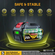 For Dewalt DCB609 20V/60V MAX FLEXVOLT Li-Ion 12.0Ah Battery DCB609-2 DCB606 4PACK - Triple-Batteries