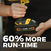 Ceenr 8.0Ah Battery For DeWalt 18V(20V Max) | Replacement Model DCB200, with Lishen 21700 Battery Cell (LR2170LA) - Triple-Batteries