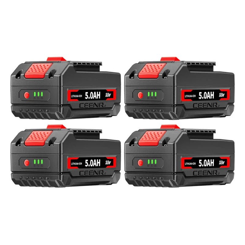 Ceenr 5.0Ah Battery For Bosch 18V 4 Pack | Replacement Model BAT610G - Triple-Batteries