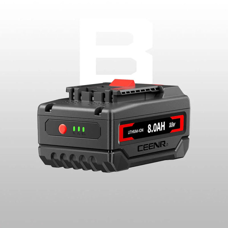 Ceenr 8.0Ah Battery For Bosch 18V | Replacement Model BAT610G, with Lishen 21700 Battery Cell (LR2170LA) - Triple-Batteries