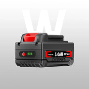 Ceenr 5.0Ah Battery For Worx 20V Max | Model WA3551 - Triple-Batteries