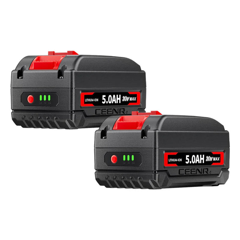 Ceenr 5.0Ah Battery For Worx 20V Max 2 Pack | Model WA3520 - Triple-Batteries