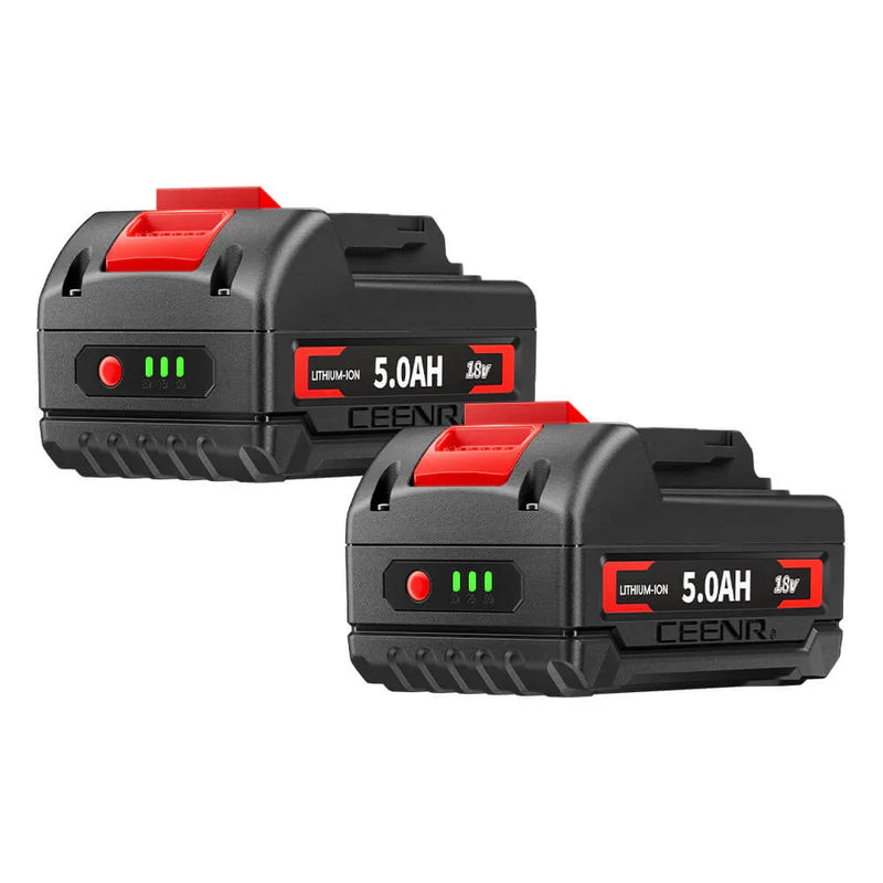 Ceenr 5.0Ah Battery For Makita 18V 2 Pack | Replacement Model BL1860B - Triple-Batteries