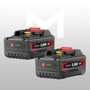 Ceenr 8.0Ah Battery For Makita 18V 2 Pack | Replacement Model BL1860B, with Lishen 21700 Battery Cell (LR2170LA) - Triple-Batteries