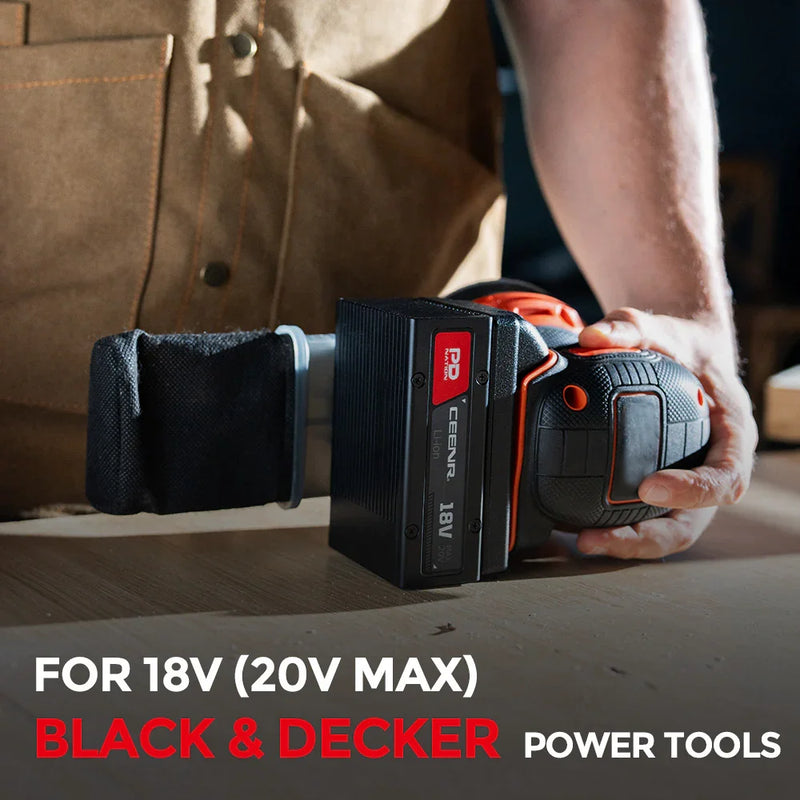 Ceenr® 4.0Ah PDnation Battery For Black and Decker 20V Max - Triple-Batteries