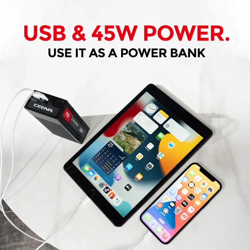 Ceenr® 4.0Ah PDnation Battery For Makita 18V Power Tools - Triple-Batteries