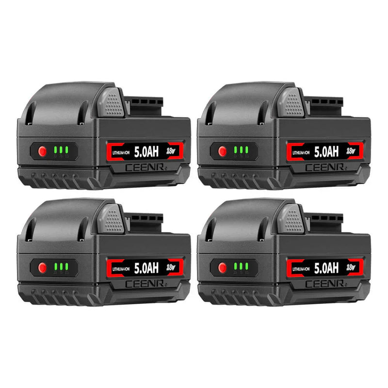Ceenr 5.0Ah Battery For Milwaukee 18V 4 Pack | Replacement Battery - Triple-Batteries