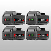 Ceenr 5.0Ah Battery For Milwaukee 18V 4 Pack | Replacement Battery - Triple-Batteries