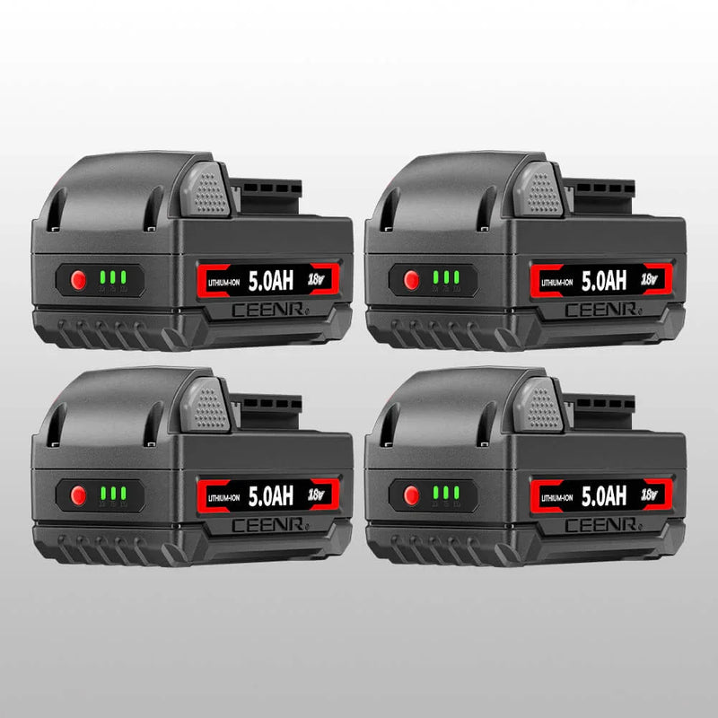Ceenr 5.0Ah Battery For Milwaukee 18V 4 Pack | Replacement Battery - Triple-Batteries