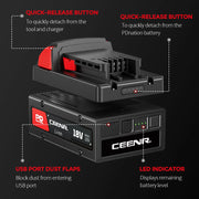Ceenr® 4.0Ah PDnation Battery For Milwaukee 18V Power Tools - Triple-Batteries