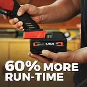 Ceenr 8.0Ah Battery For Milwaukee 18V | Replacement Model M 18, with Lishen 21700 Battery Cell (LR2170LA) - Triple-Batteries