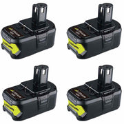 4 Packs 7.0Ah For Ryobi 18V P108 Battery replacement | High Capacity Li-ion Battery - Triple-Batteries