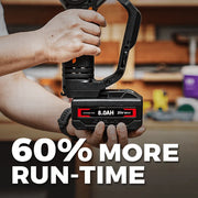 Ceenr 8.0Ah Battery For Worx 20V Max | Model WA3551, with Lishen 21700 Battery Cell (LR2170LA) - Triple-Batteries