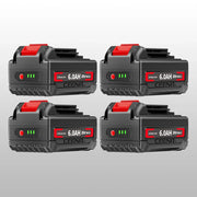 Ceenr 6.0Ah Battery For Black and Decker 20V Max 4 Pack | Replacement Model LBXR20, with LG Battery Cell (INR18650HG2) - Triple-Batteries