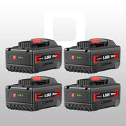 Ceenr 8.0Ah Battery For DeWalt 18V(20V Max) 4 Pack | Replacement Model DCB200, with Lishen 21700 Battery Cell (LR2170LA) - Triple-Batteries