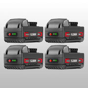 Ceenr 6.0Ah Battery For Milwaukee 18V 4 Pack | Replacement Battery, with LG Battery Cell (INR18650HG2) - Triple-Batteries