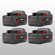 Ceenr 8.0Ah Battery For Milwaukee 18V 4 Pack | Replacement Model M 18, with Lishen 21700 Battery Cell (LR2170LA) - Triple-Batteries