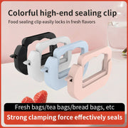 4pcs Plastic Bag Sealing Clamp For, Household Kitchen Food Sealing Clip - Triple-Batteries