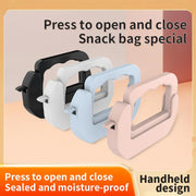 4pcs Plastic Bag Sealing Clamp For, Household Kitchen Food Sealing Clip - Triple-Batteries