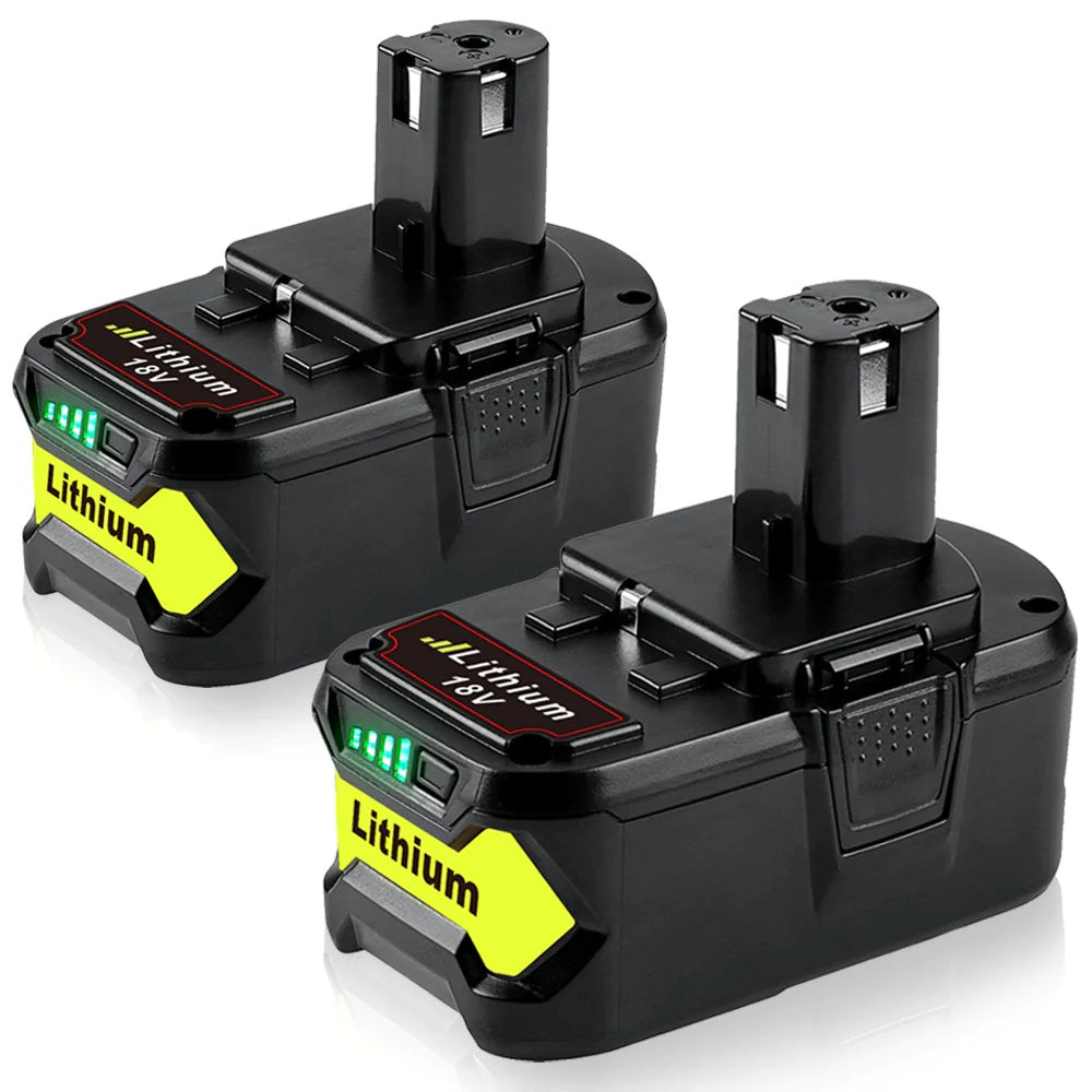 2 Pack 7.0Ah For Ryobi 18V P108 Battery replacement | High Capacity Li-ion Battery